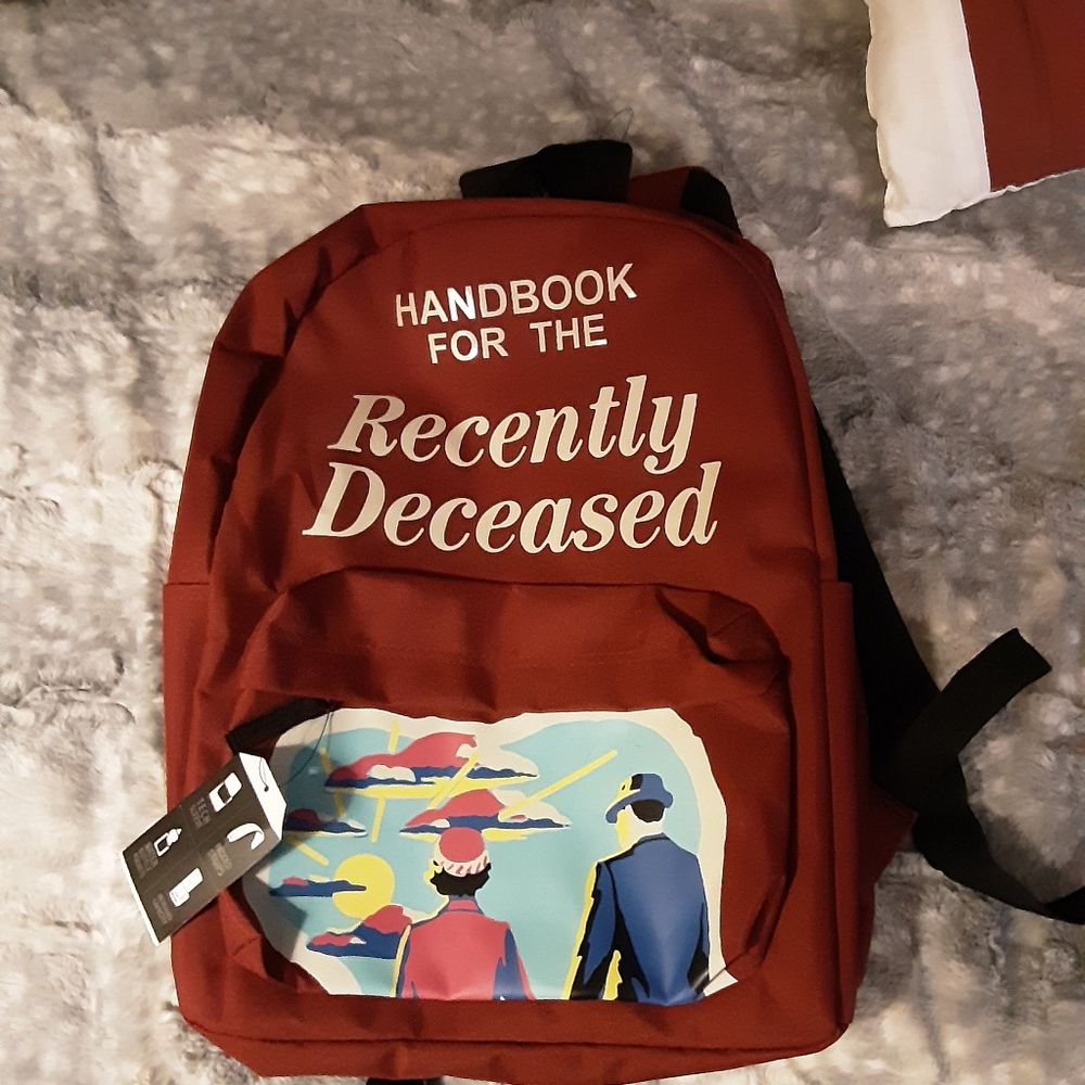Beetlejuice laptop backpack